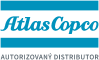 Atlas Copco Elektrocentrály - logo (Kámen Brno)